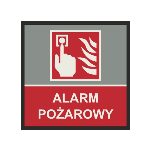 Próbny alarm przeciwpożarowy w Przedszkolu 16