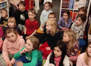 Wycieczka Sówek do księgarni "Dwie Siostry"