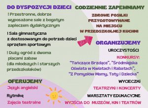 Rekrutacja uzupełniająca do przedszkoli - od 4 maja do 12 maja do godz. 20:00