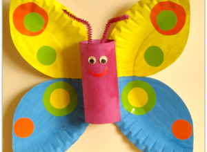 Z pomysłów Mamy, Taty i Dziecka - "Owady z papierowego talerzyka"