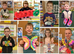 Z pomysłów Mamy, Taty i Dziecka - "Owady z papierowego talerzyka"