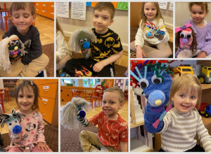 Z pomysłów Mamy, Taty i Dziecka - "Pacynka ze skarpetki"