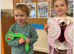 Z pomysłów Mamy, Taty i Dziecka - "Owady z papierowego talerzyka"